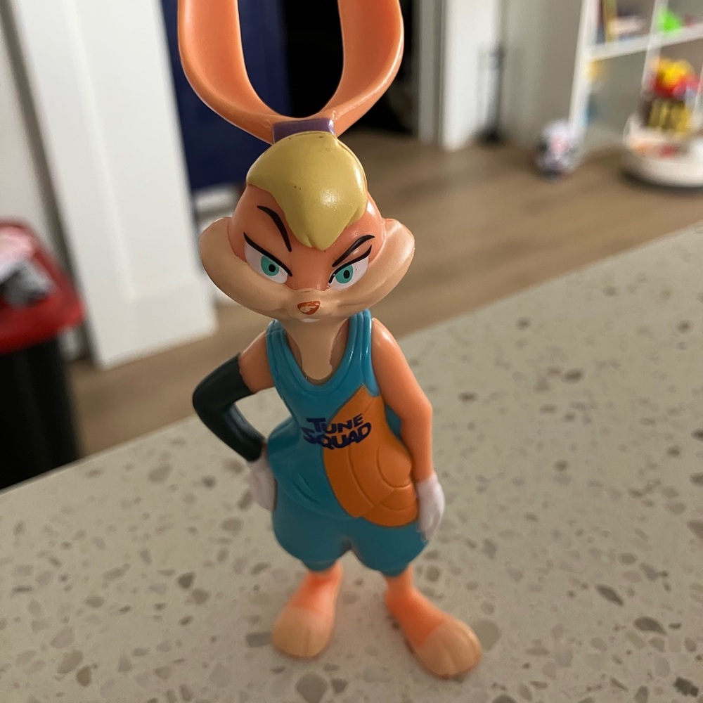 McDonald’s 2020 Space Jam 2 Looney Tune Squad Lola Bunny Toy - Orange and Blue